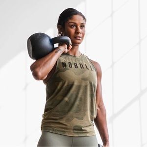 Comfy Camo NoBull High Neck Tank, Sz S